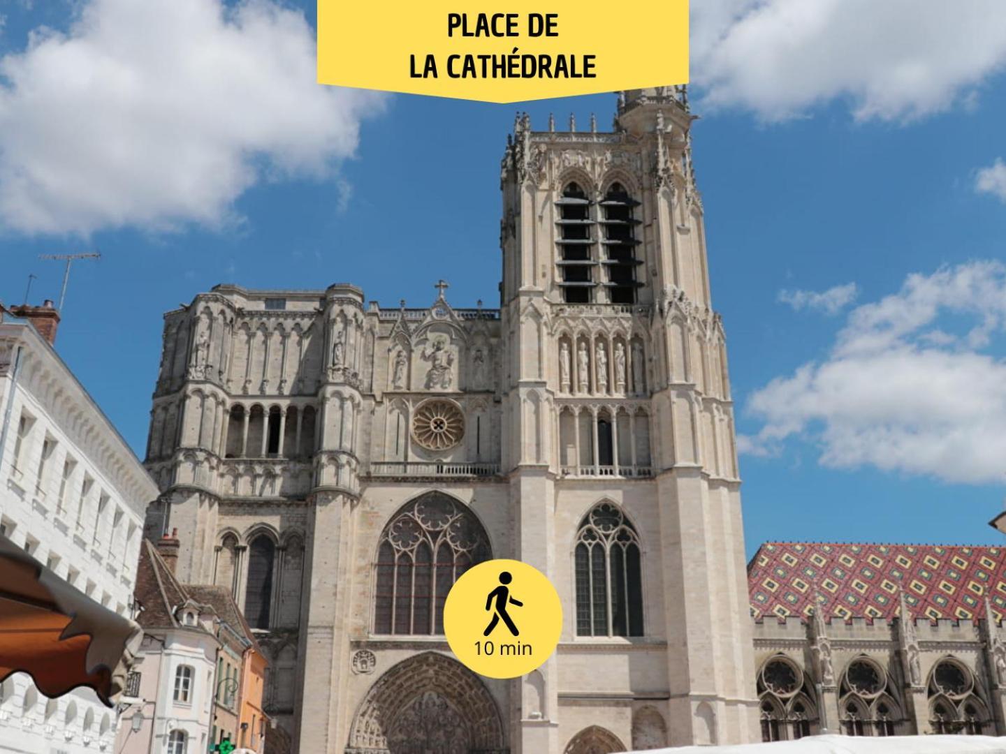 Le Subtil - Best Keys - Elegance & Confort - 2 Chambres Separees - Lit Queen Size - Smart Tv Netflix - Entre Gare & Centre Ville - A 1H De Paris - Wifi Fibre - Check-In Autonome Sens Buitenkant foto