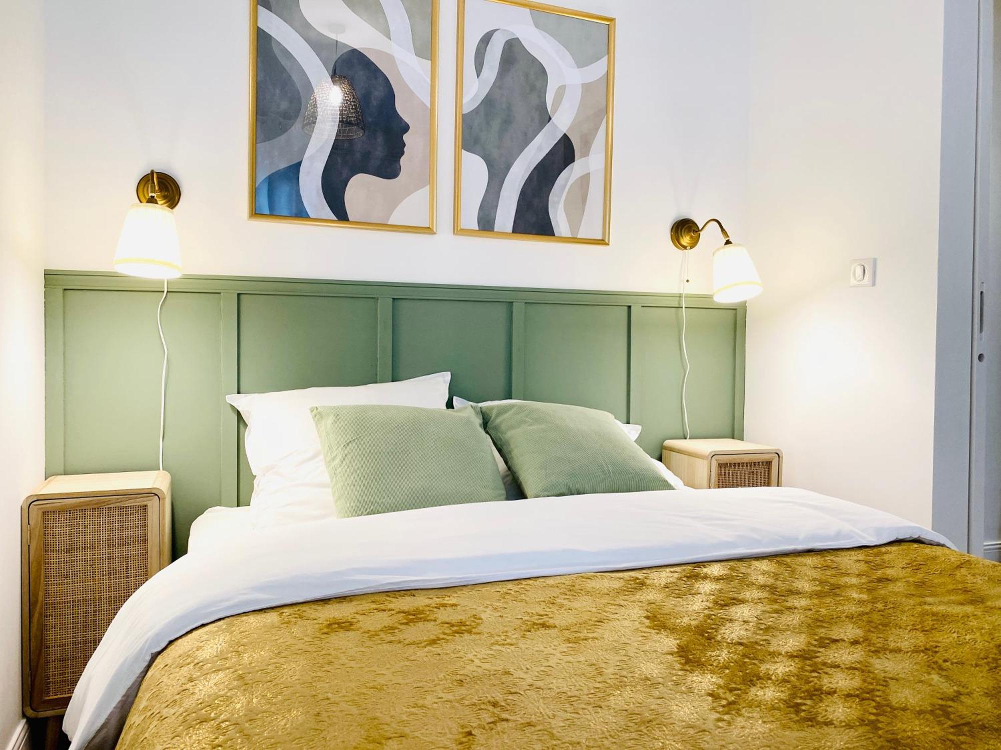 Le Subtil - Best Keys - Elegance & Confort - 2 Chambres Separees - Lit Queen Size - Smart Tv Netflix - Entre Gare & Centre Ville - A 1H De Paris - Wifi Fibre - Check-In Autonome Sens Buitenkant foto